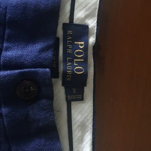 Big Boys Polo herringbone  linen dress pants